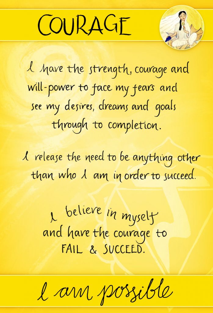 Solar Plexus Chakra - Courage - BackSolar Plexus Chakra - Courage - Back